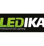 Ledika LED Schijnwerper - Voor buiten - 150 W- IP65 - Zwart - 6500K - IP65 - 2 jaar Neutraal wit