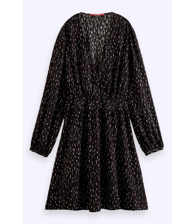 Scotch & Soda 172092 Wrapped short dress