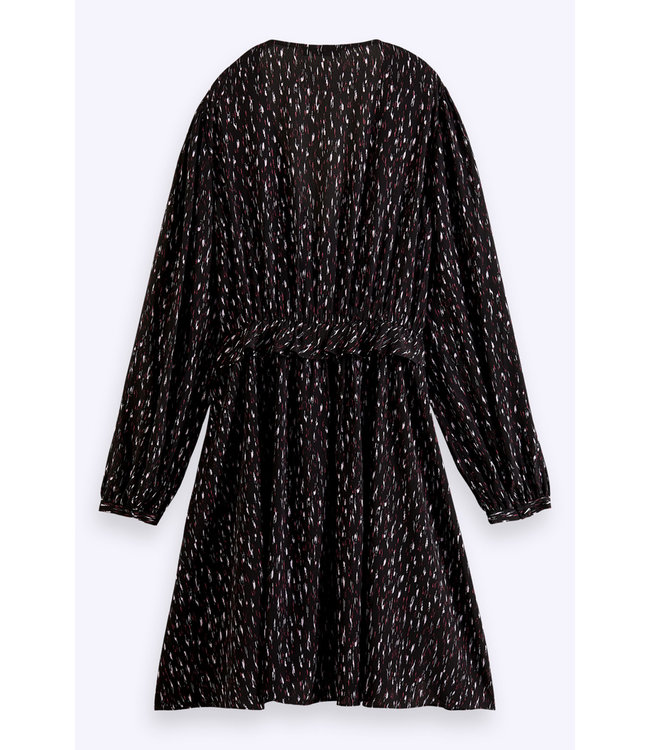 Scotch & Soda 172092 Wrapped short dress