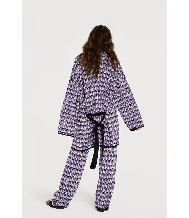 Alix the Label 2306760208 Knitted a-jacquard kimono