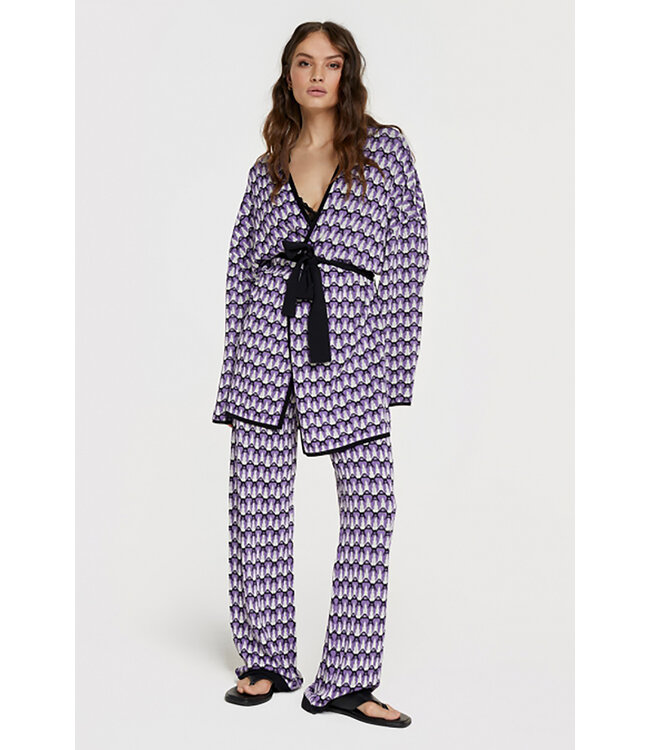 Alix the Label 2306760208 Knitted a-jacquard kimono