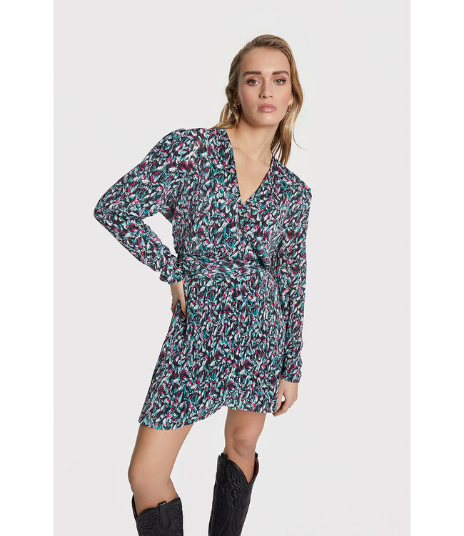 Alix the Label Flower lurex dress