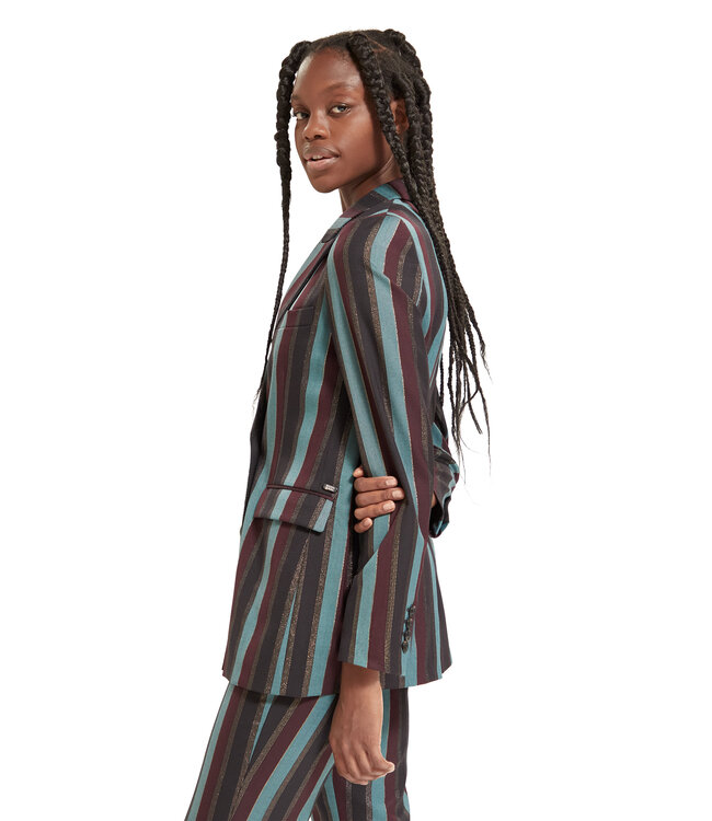 Scotch & Soda 175160 Striped double breasted blazer