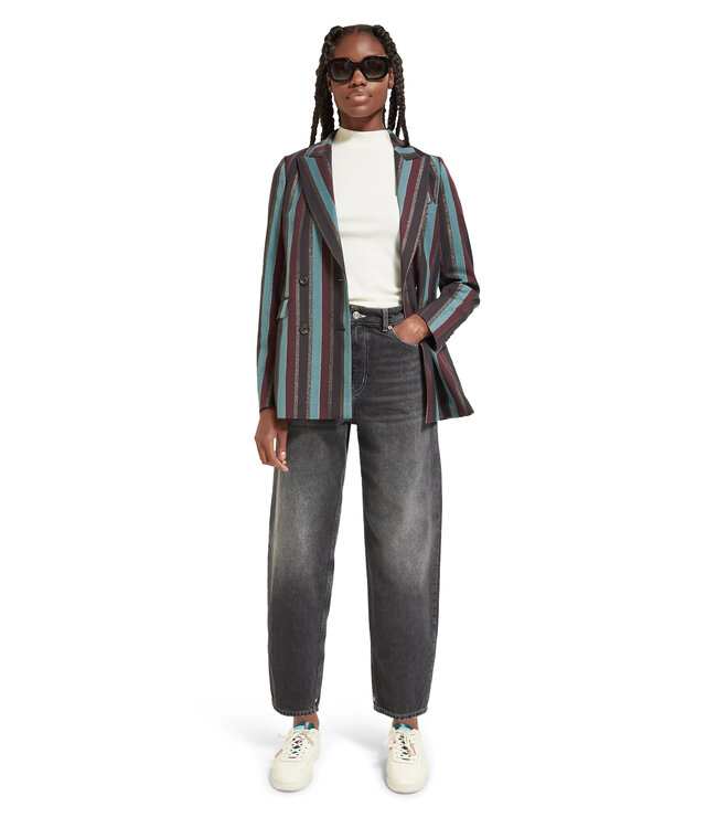 Scotch & Soda 175160 Striped double breasted blazer