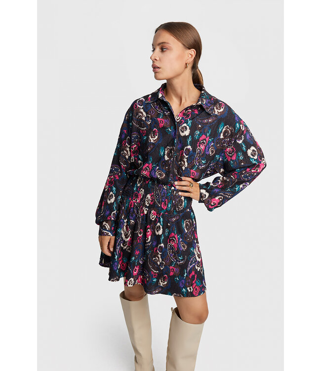 Alix the Label 2308922332 Ladies woven paisley flower oversized blouse