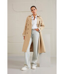 Yaya 02-011013-402 Double breasted trench coat