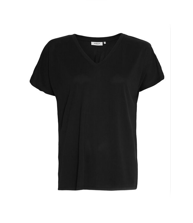 MOSS Copenhagen 18167 MSCHFenya Modal V Neck Tee