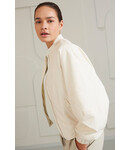 Yaya 02-001023-403 Woven bomber jacket with overs