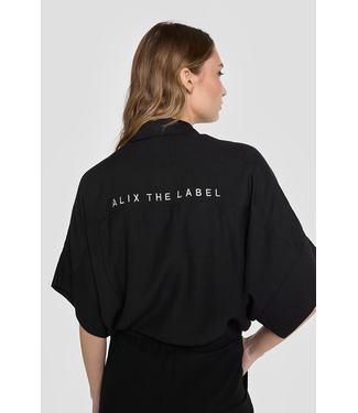 Alix the Label Linen oversized blouse