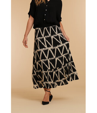 Geisha Skirt Black/sand