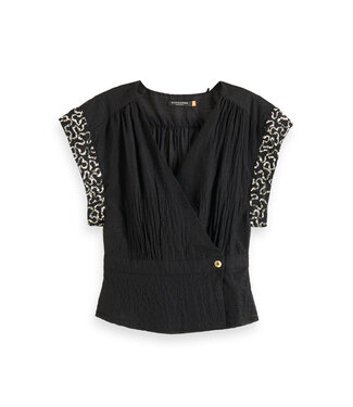 Scotch & Soda Wrap top