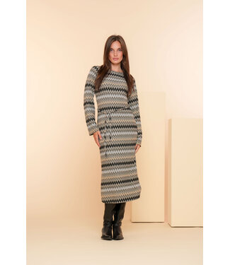 Geisha Dress sand/black