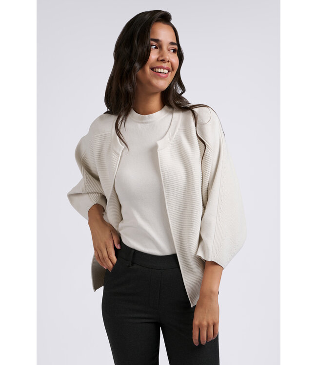 Yaya Batwing rib cardigan