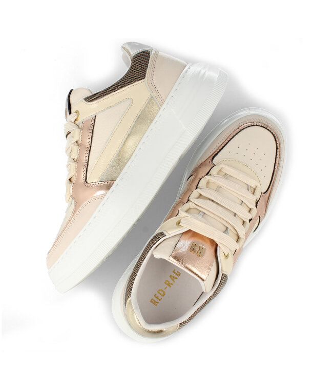 RED-RAG 71410 Sneaker Beige Combi