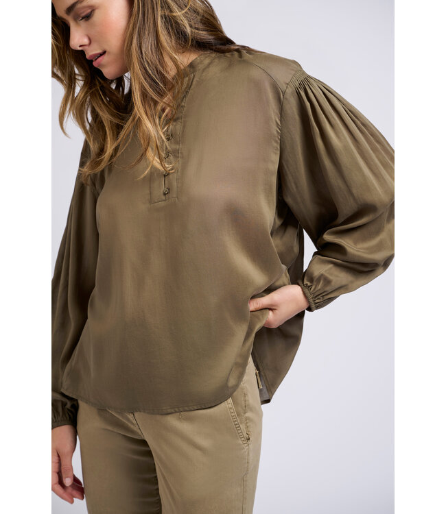 Yaya V-neck blouse