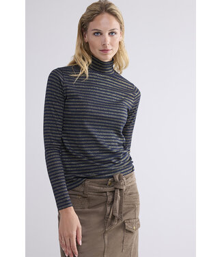 Summum Woman Top Rib Stripe