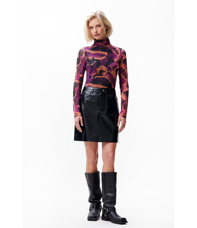 Catwalk Junkie 2402044201 Vegan leather skirt