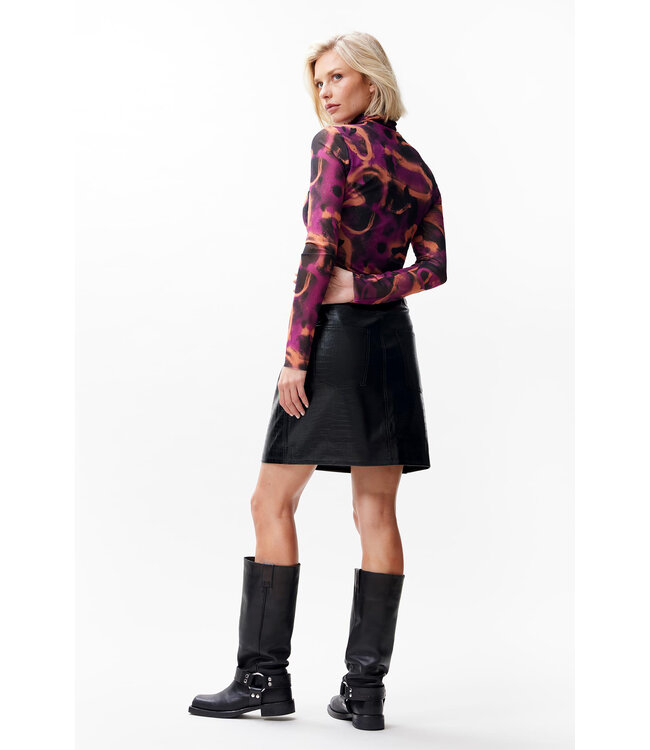 Catwalk Junkie 2402044201 Vegan leather skirt