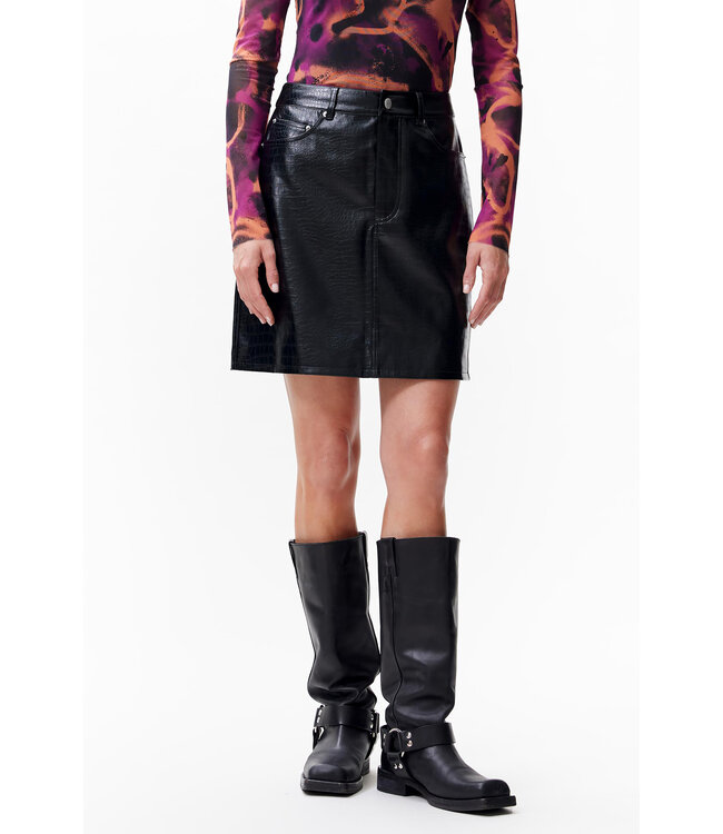 Catwalk Junkie 2402044201 Vegan leather skirt