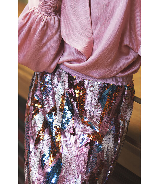 Summum Woman 6s1310-12150 Skirt Wave Sequins