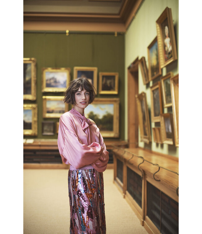 Summum Woman 6s1310-12150 Skirt Wave Sequins