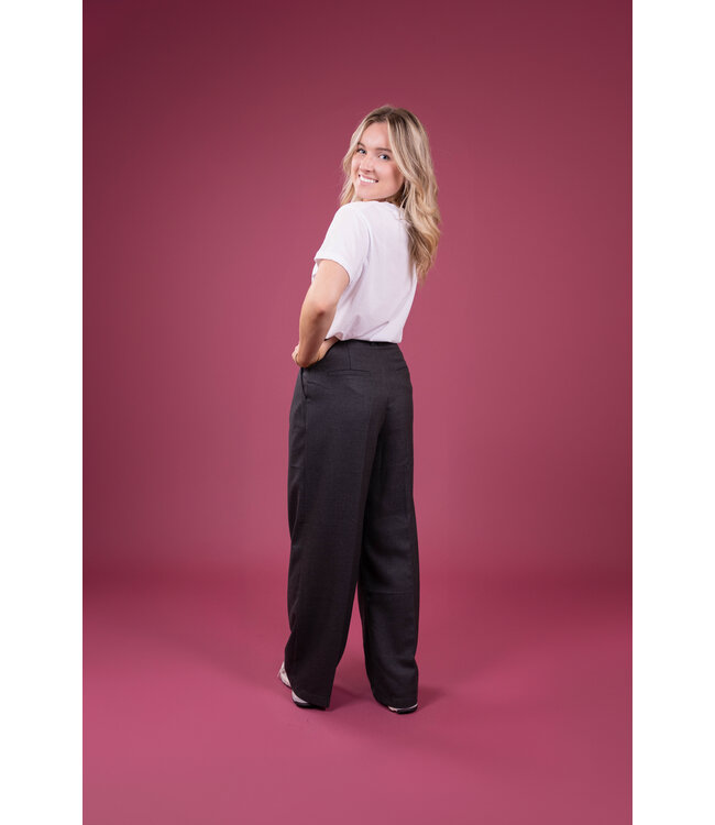 VROUW Limited P969 Pantalon dark grey
