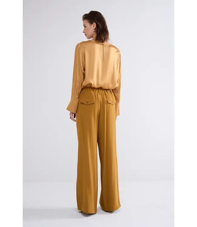 Summum Woman 4s2710-12124 Trousers wide leg crepe