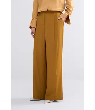 Summum Woman Trousers wide leg crepe