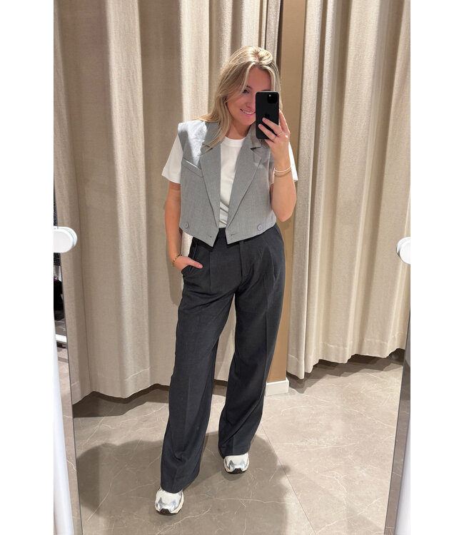 VROUW Limited P969 Pantalon dark grey