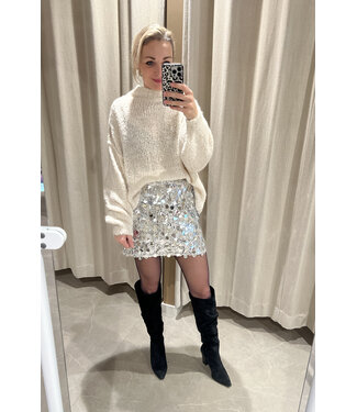 VROUW Limited Sequin skirt
