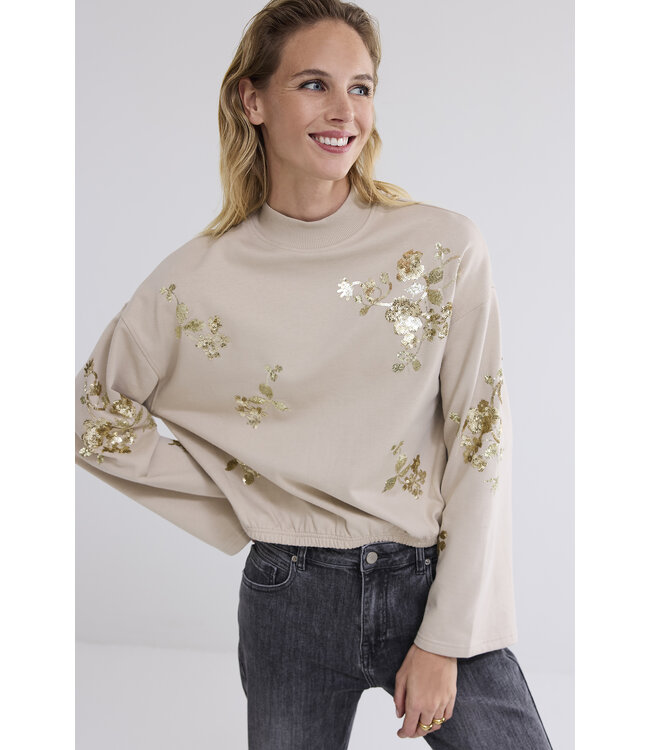 Summum Woman Sweatershirt Embelished