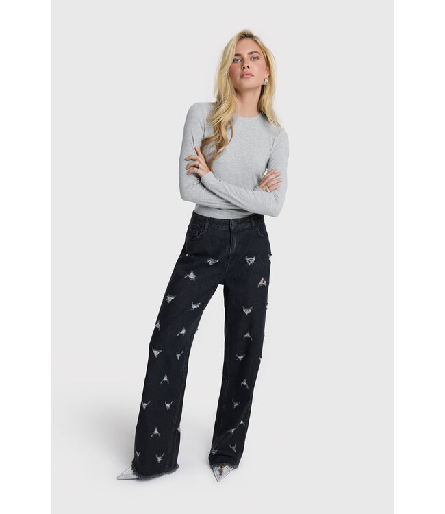 Alix the Label 2412113950 destroyed denim pants