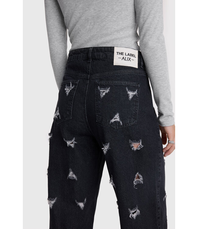 Alix the Label 2412113950 destroyed denim pants
