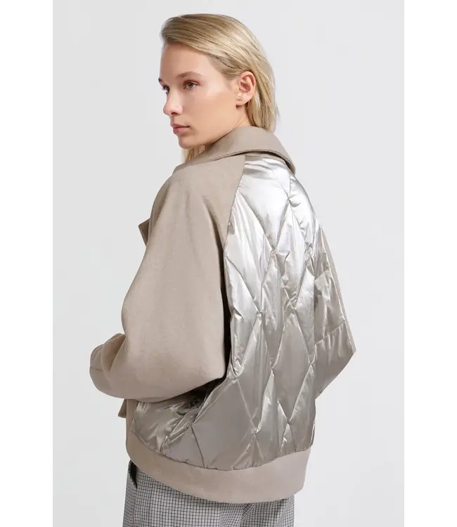 Yaya 02-001043-501 Wool mix short jacket