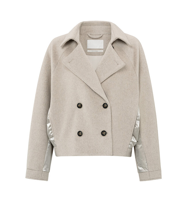 Yaya 02-001043-501 Wool mix short jacket