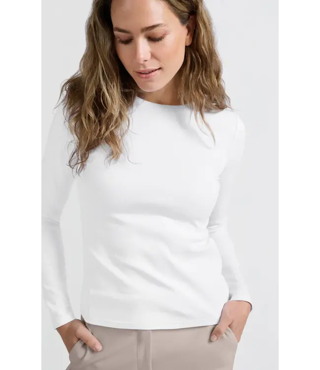 Yaya 01-719040-501 Long sleeve tshirt