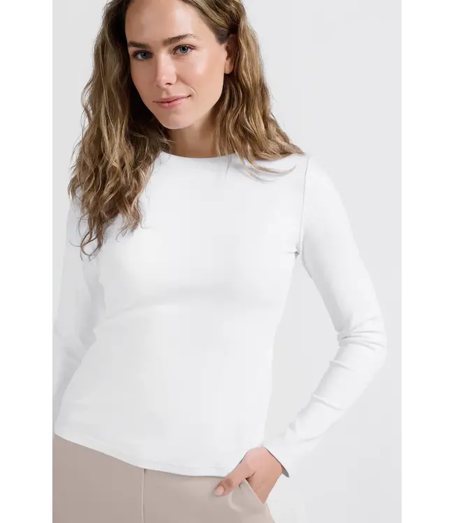 Yaya 01-719040-501 Long sleeve tshirt