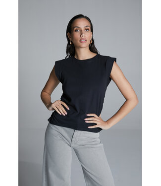 Homage Sleeveless top with gathering