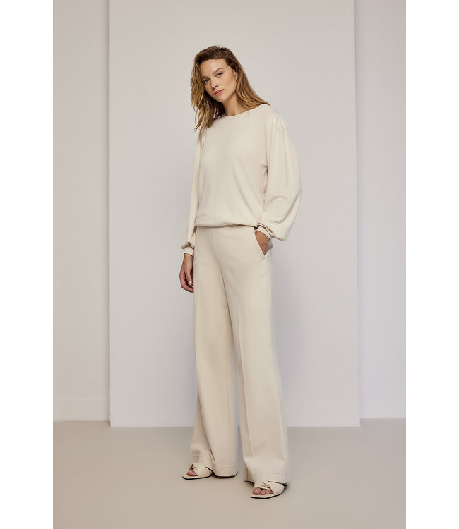 Summum Woman Rome-11580 Trousers boot cut punto milano (4s2197).