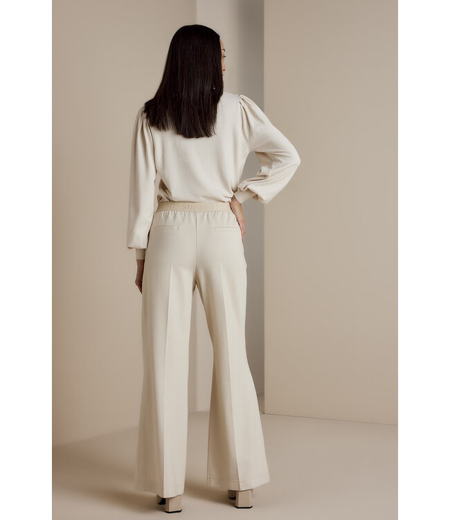 Summum Woman Rome-11580 Trousers boot cut punto milano (4s2197).