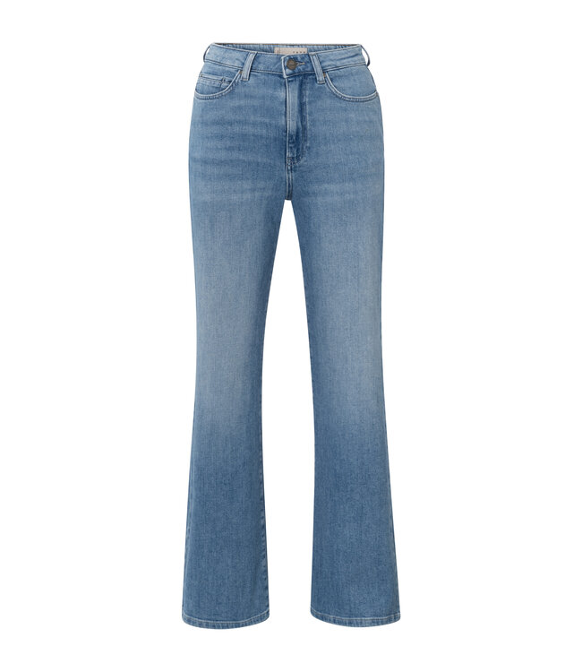 Yaya Wide-leg denim jeans
