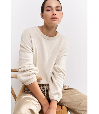 Yaya Sweater with corded hem