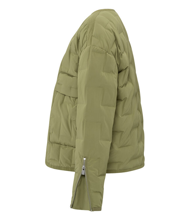 Yaya 02-001044-502 Short quilted jacket