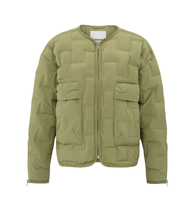 Yaya 02-001044-502 Short quilted jacket