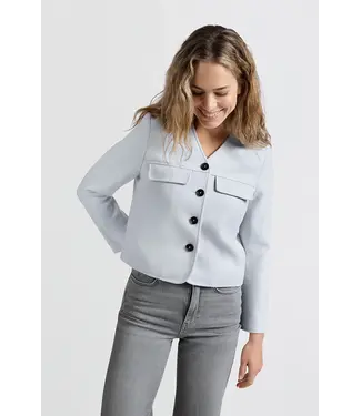 Yaya Soft jacket with chest pockets