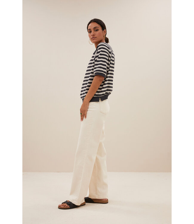 BY-BAR AMSTERDAM 101012 Neva slub stripe  top