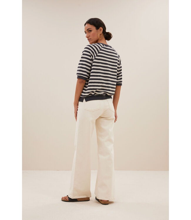 BY-BAR AMSTERDAM 101012 Neva slub stripe  top