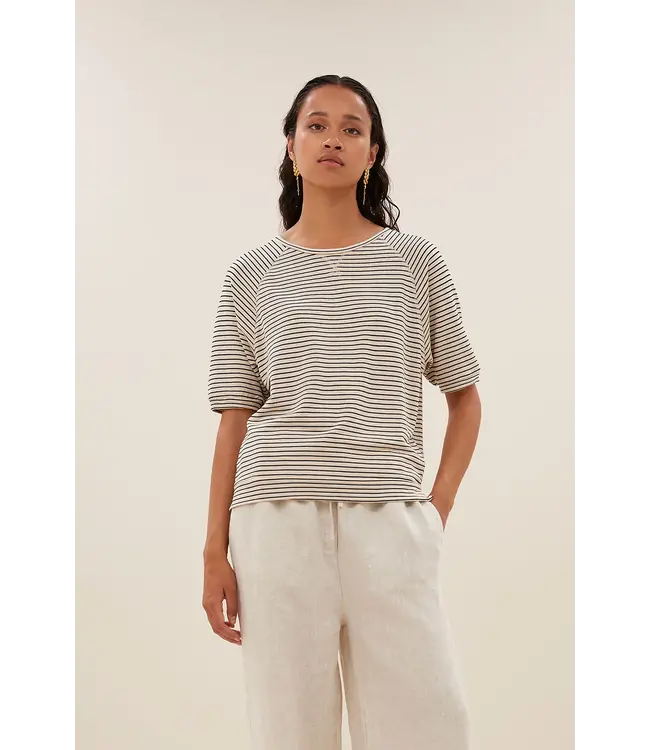 BY-BAR AMSTERDAM neva small stripe top
