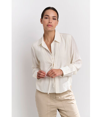 Yaya Layered texture blouse