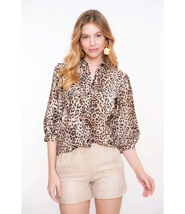 Geisha Blouse panter